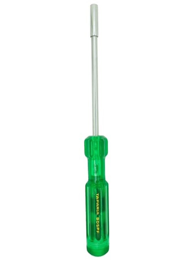 Taparia BDSPF Steel (8.0 x 125mm) Bit Driver Set (Green and Silver, Pack of 9) - Image 2